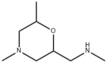 2-Morpholinemethanamine, N,4,6-trimethyl Struktur