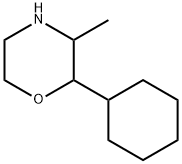 Morpholine, 2-cyclohexyl-3-methyl Struktur