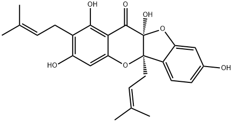 Sanggenol F Struktur