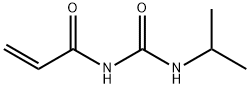 2-Propenamide, N-[[(1-methylethyl)amino]carbonyl]- Struktur