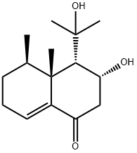 Nardosinonediol Struktur