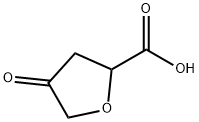 2-Furancarboxylic acid, tetrahydro-4-oxo- Struktur