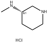 (3S)-N-methylpiperidin-3-amine dihydrochloride Struktur