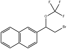 2-(2-bromo-1-(trifluoromethoxy)ethyl)naphthalene