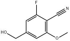 2-氟-4-(羥甲基)-6-甲氧基芐腈, 2090953-73-2, 結(jié)構(gòu)式