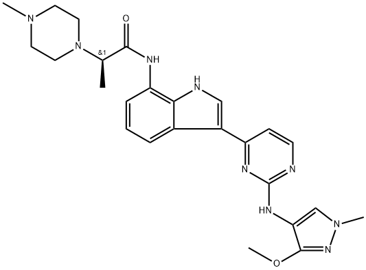 AZD-4205 Struktur