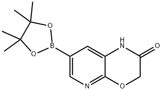 1H-Pyrido[2,3-b][1,4]oxazin-2(3H)-one, 7-(4,4,5,5-tetramethyl-1,3,2-dioxaborolan-2-yl)- Struktur