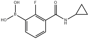 3-(Cyclopropylcarbamoyl)-2-fluorophenylboronic acid