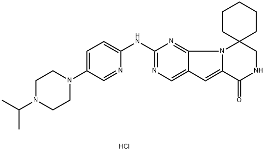 G1T38 dihydrochloride Struktur