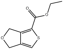 Ethyl 1H,3H-thieno[3,4-c]furan-4-carboxylate Struktur