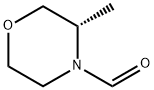 4-Morpholinecarboxaldehyde, 3-methyl-, (3S)- Struktur