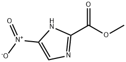 1H-Imidazole-2-carboxylic acid, 5-nitro-, methyl ester Struktur