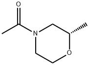 Ethanone, 1-[(2S)-2-methyl-4-morpholinyl]- Struktur