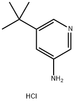 5-(tert-Butyl)pyridin-3-amine hydrochloride Struktur