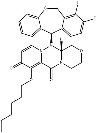 Baloxavir Impurity 75 Struktur