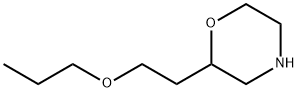 Morpholine,2-(2-propoxyethyl)- Struktur