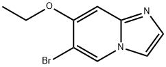 6-Bromo-7-ethoxyimidazo[1,2-a]pyridine Struktur