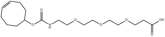 TCO-PEG3-acid Struktur