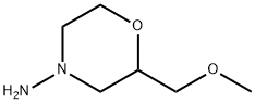 4-Morpholinamine,2-(methoxymethyl)- Struktur