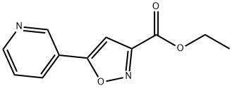 Ethyl 5-(pyridin-3-yl)-1,2-oxazole-3-carboxylate Struktur