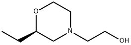 4-Morpholineethanol, 2-ethyl-, (2R)- Struktur