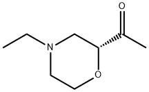 Ethanone,1-[(2R)-4-ethyl-2-morpholinyl]- Struktur