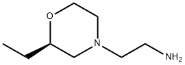 4-Morpholineethanamine,2-ethyl-,(2R)- Struktur