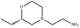 4-Morpholineethanamine,2-ethyl-,(2S)- Struktur