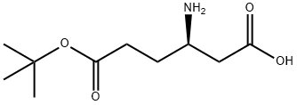 (3R)-3-amino-6-[(2-methylpropan-2-yl)oxy]-6-oxohexanoic acid Struktur