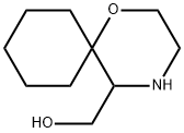 1-Oxa-4-azaspiro[5.5]undecane-5-methanol Struktur