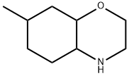 2H-1,4-Benzoxazine, octahydro-7-methyl Struktur