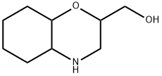 2H-1,4-Benzoxazine-2-methanol, octahydro Struktur