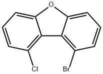 Dibenzofuran, 1-bromo-9-chloro- Struktur