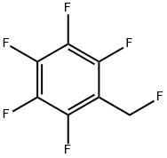 Benzene, 1,2,3,4,5-pentafluoro-6-(fluoromethyl)- Struktur