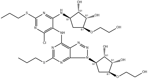 Ticagrelor Related Compound 46 Struktur