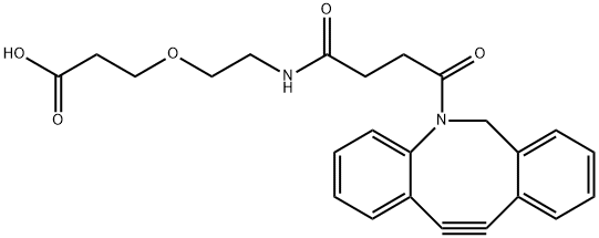 DBCO-PEG1-acid Struktur