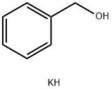 Benzenemethanol, potassium salt (1:1) Struktur