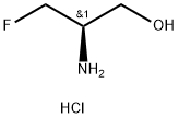 1-Propanol, 2-amino-3-fluoro-, hydrochloride (1:1), (2R)- Struktur