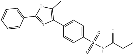 N-((4-(5-methyl-2-phenyloxazol-4-yl)phenyl)sulfonyl)propionamide