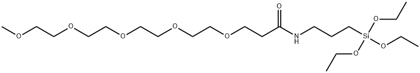 m-PEG5-triethoxysilane Struktur