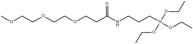 m-PEG3-triethoxysilane Struktur