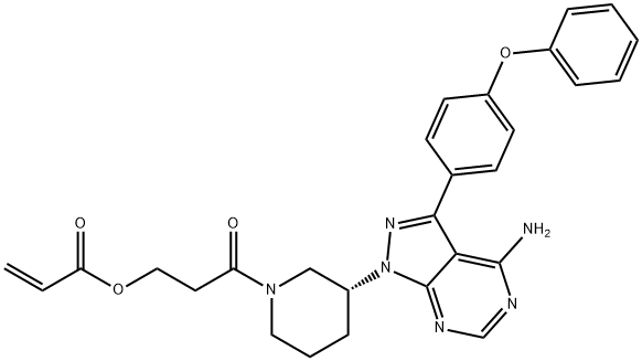 Ibrutinib Impurity 24 Struktur