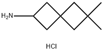 Spiro[3.3]heptan-2-amine, 6,6-dimethyl-, hydrochloride (1:1) Struktur