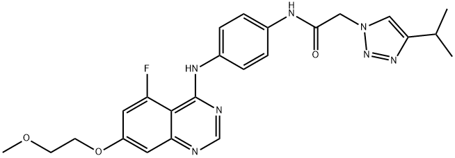 AZD3229 Struktur