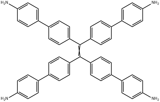 Tetrakis(4-aminobiphenyl)ethylene Struktur