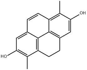 1,6-Dimethyl-4,5-dihydropyrene-2,7-diol Struktur