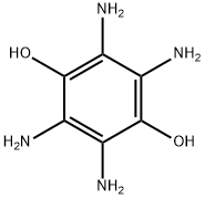 2,3,5,6-tetraamino-hydroquinone Struktur