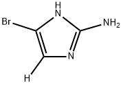 5-bromo-1H-imidazol-4-d-2-amine Struktur