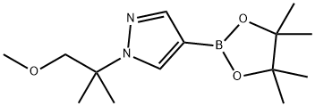 1-(2-Methoxy-1,1-dimethyl-ethyl)pyrazole-4-boronic acid pinacol ester Struktur