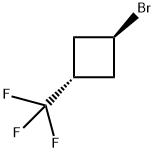 Cyclobutane, 1-bromo-3-(trifluoromethyl)-, trans-, 2306248-65-5, 結(jié)構(gòu)式